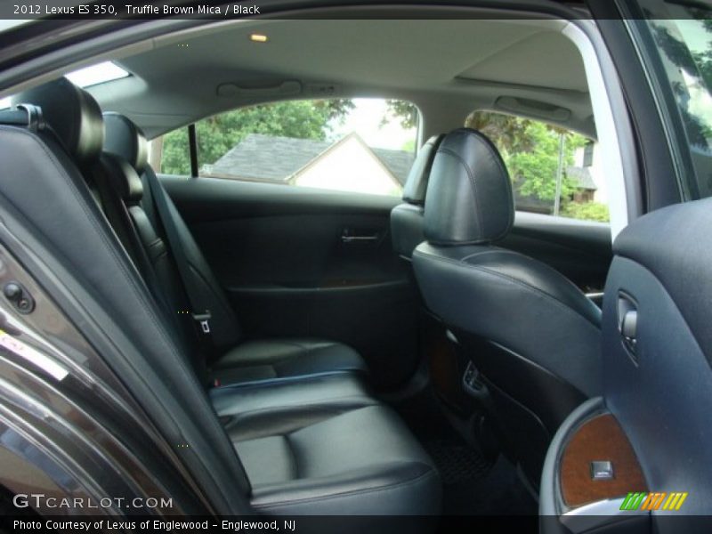 Truffle Brown Mica / Black 2012 Lexus ES 350