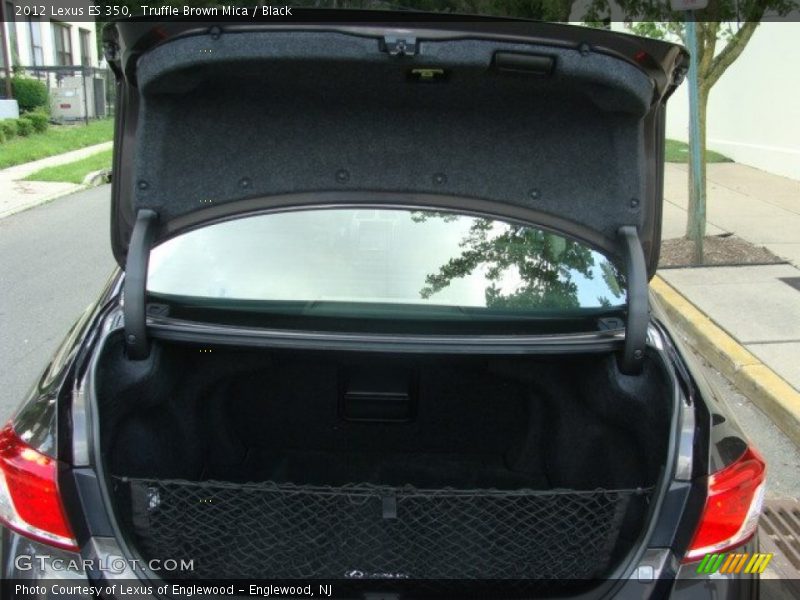 Truffle Brown Mica / Black 2012 Lexus ES 350