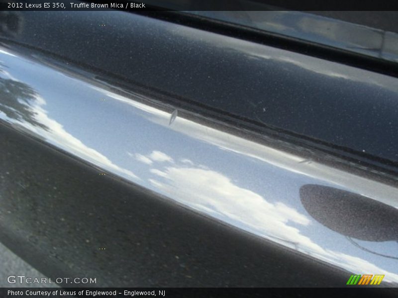 Truffle Brown Mica / Black 2012 Lexus ES 350