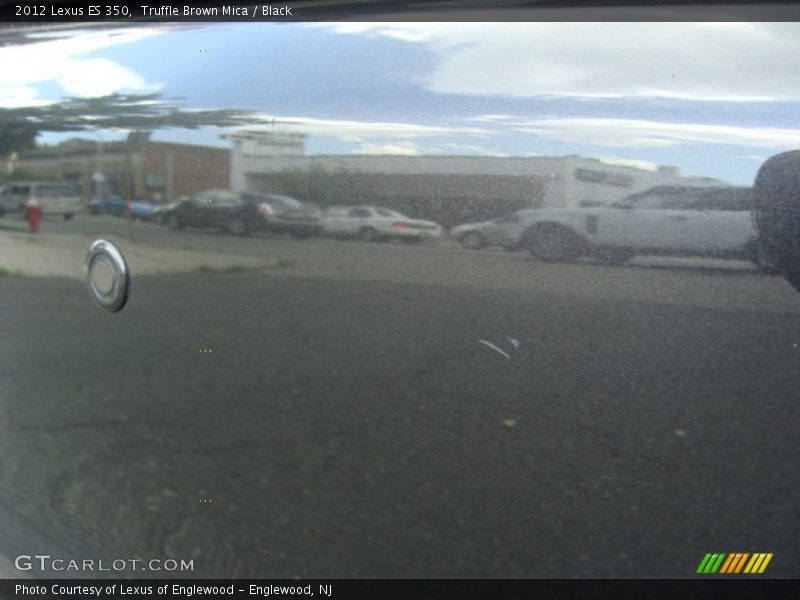 Truffle Brown Mica / Black 2012 Lexus ES 350