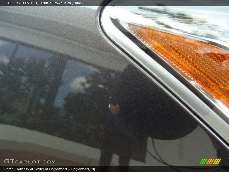 Truffle Brown Mica / Black 2012 Lexus ES 350