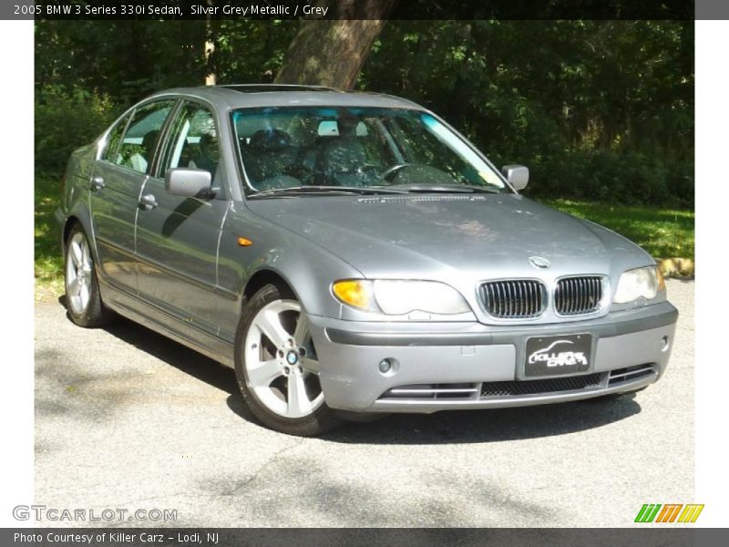 Silver Grey Metallic / Grey 2005 BMW 3 Series 330i Sedan