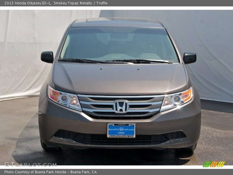 Smokey Topaz Metallic / Truffle 2013 Honda Odyssey EX-L