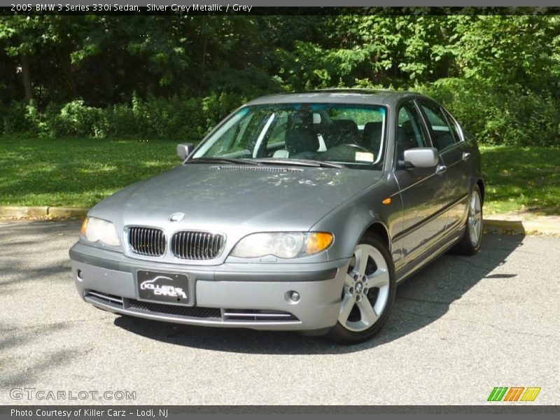 Silver Grey Metallic / Grey 2005 BMW 3 Series 330i Sedan