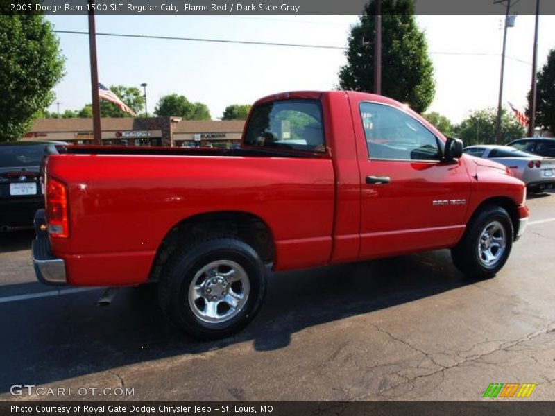 Flame Red / Dark Slate Gray 2005 Dodge Ram 1500 SLT Regular Cab