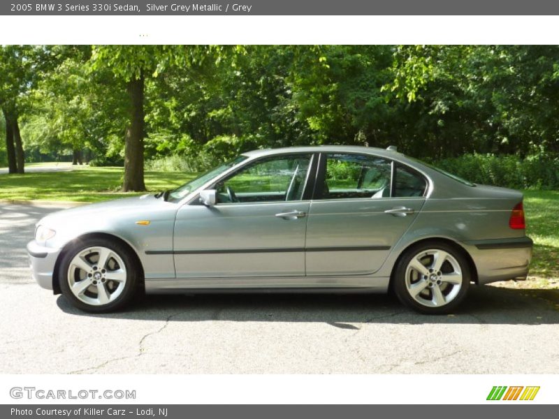 Silver Grey Metallic / Grey 2005 BMW 3 Series 330i Sedan