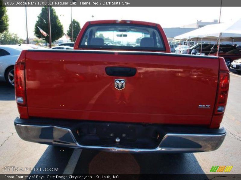 Flame Red / Dark Slate Gray 2005 Dodge Ram 1500 SLT Regular Cab