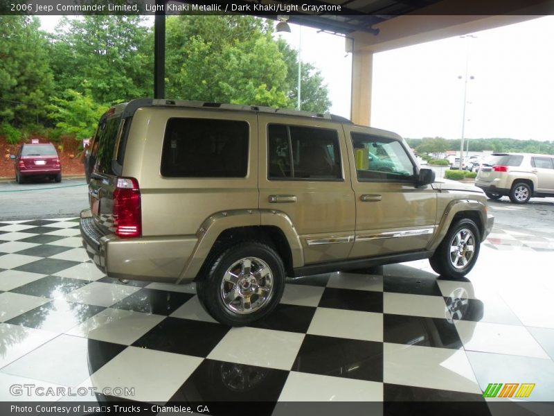 Light Khaki Metallic / Dark Khaki/Light Graystone 2006 Jeep Commander Limited