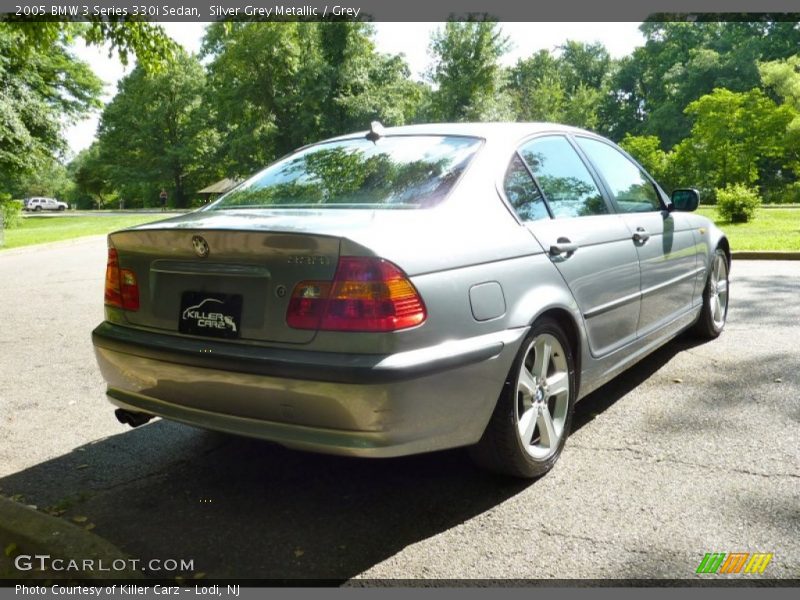Silver Grey Metallic / Grey 2005 BMW 3 Series 330i Sedan