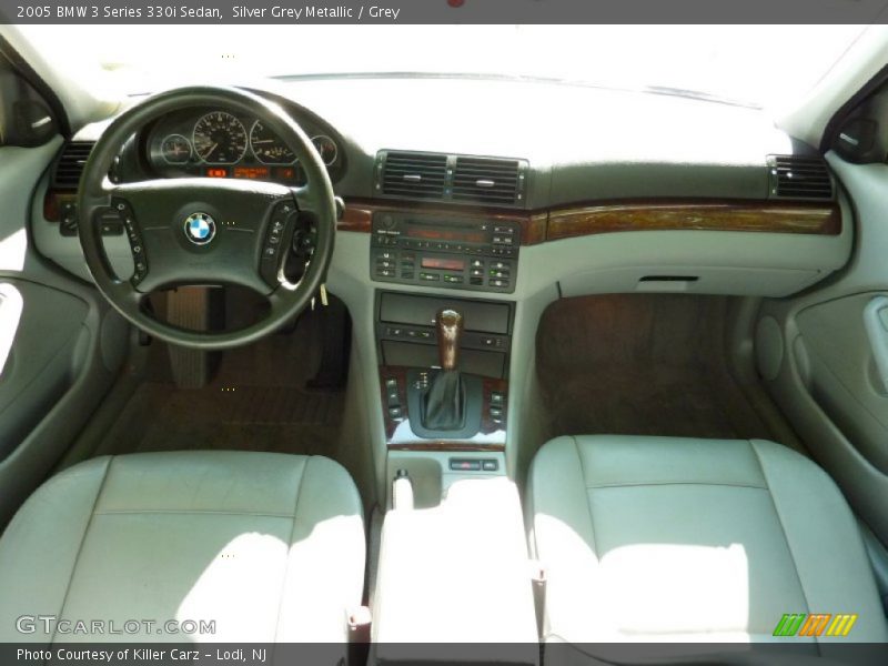 Silver Grey Metallic / Grey 2005 BMW 3 Series 330i Sedan