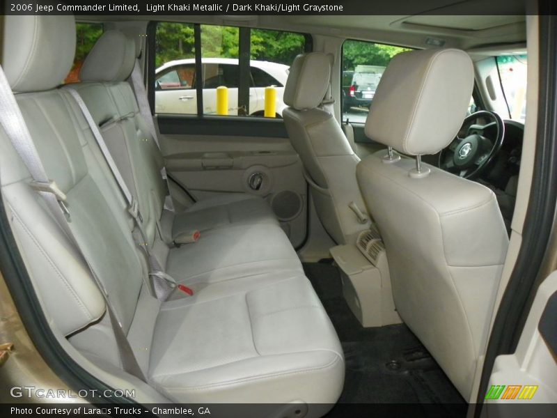 Light Khaki Metallic / Dark Khaki/Light Graystone 2006 Jeep Commander Limited