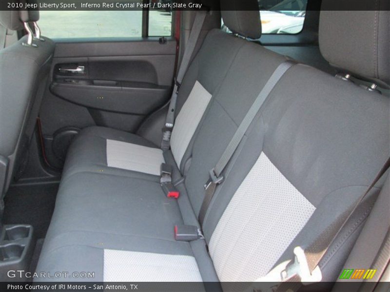 Inferno Red Crystal Pearl / Dark Slate Gray 2010 Jeep Liberty Sport