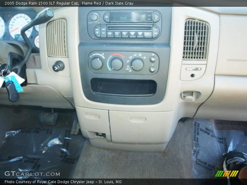 Flame Red / Dark Slate Gray 2005 Dodge Ram 1500 SLT Regular Cab