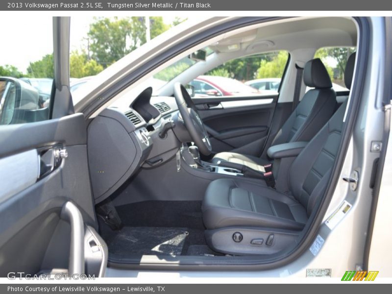 Tungsten Silver Metallic / Titan Black 2013 Volkswagen Passat 2.5L SE