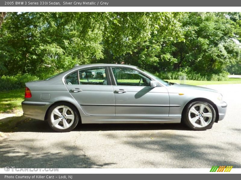 Silver Grey Metallic / Grey 2005 BMW 3 Series 330i Sedan