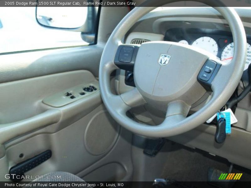 Flame Red / Dark Slate Gray 2005 Dodge Ram 1500 SLT Regular Cab