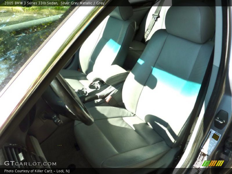 Silver Grey Metallic / Grey 2005 BMW 3 Series 330i Sedan