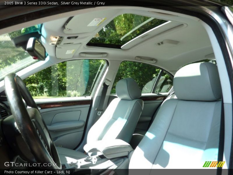 Silver Grey Metallic / Grey 2005 BMW 3 Series 330i Sedan