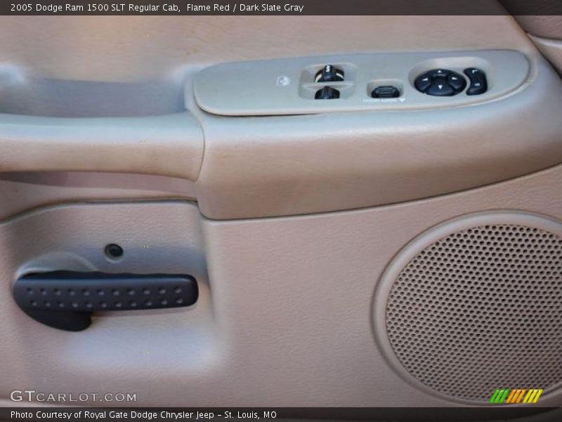 Flame Red / Dark Slate Gray 2005 Dodge Ram 1500 SLT Regular Cab