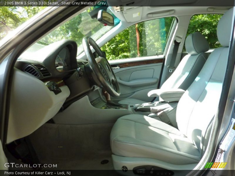 Silver Grey Metallic / Grey 2005 BMW 3 Series 330i Sedan