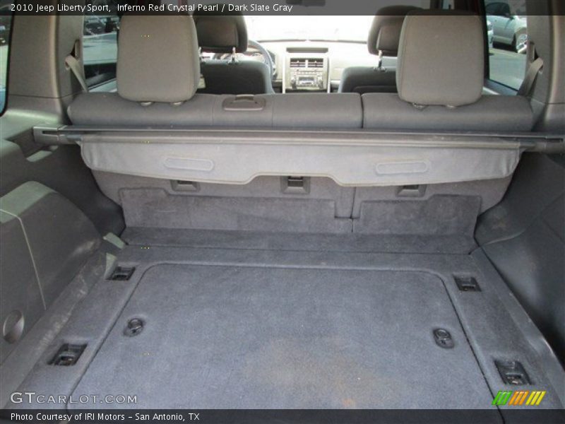 Inferno Red Crystal Pearl / Dark Slate Gray 2010 Jeep Liberty Sport