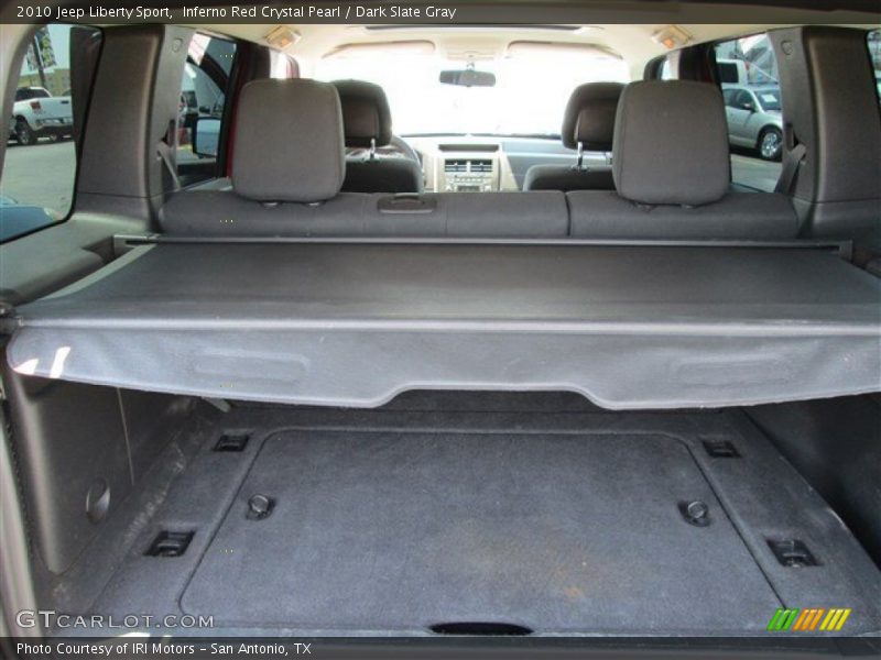 Inferno Red Crystal Pearl / Dark Slate Gray 2010 Jeep Liberty Sport