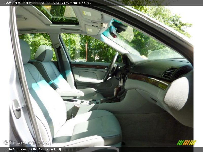 Silver Grey Metallic / Grey 2005 BMW 3 Series 330i Sedan