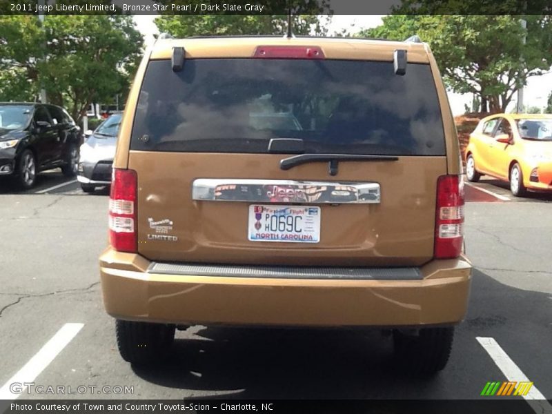 Bronze Star Pearl / Dark Slate Gray 2011 Jeep Liberty Limited