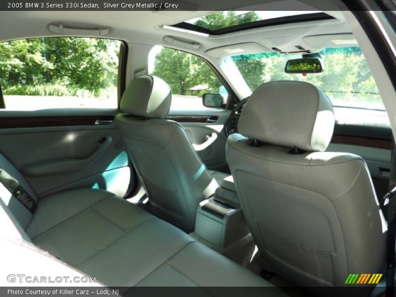 Silver Grey Metallic / Grey 2005 BMW 3 Series 330i Sedan
