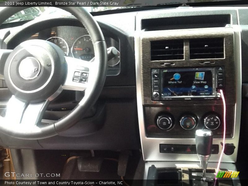 Bronze Star Pearl / Dark Slate Gray 2011 Jeep Liberty Limited