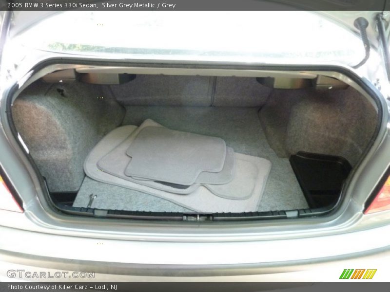 Silver Grey Metallic / Grey 2005 BMW 3 Series 330i Sedan