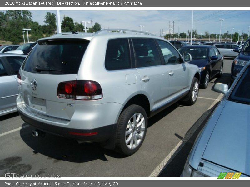 Reflex Silver Metallic / Anthracite 2010 Volkswagen Touareg TDI 4XMotion