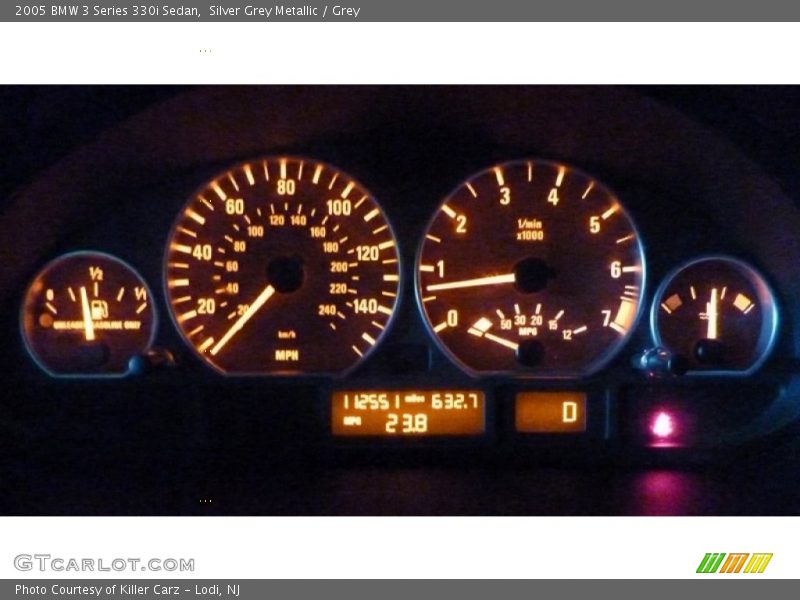 Silver Grey Metallic / Grey 2005 BMW 3 Series 330i Sedan