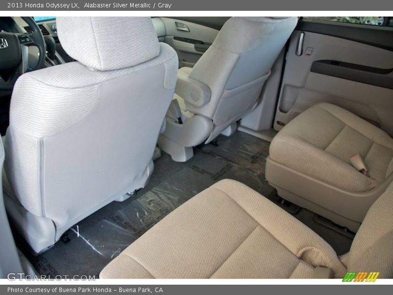 Alabaster Silver Metallic / Gray 2013 Honda Odyssey LX