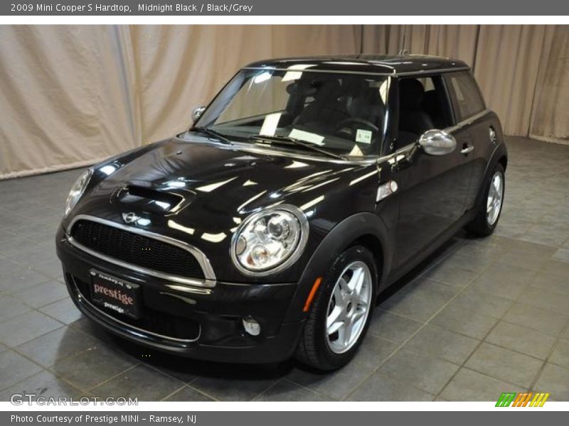 Midnight Black / Black/Grey 2009 Mini Cooper S Hardtop