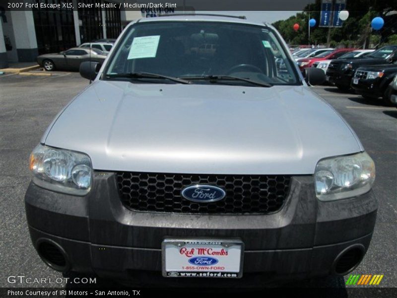 Silver Metallic / Medium/Dark Flint 2007 Ford Escape XLS