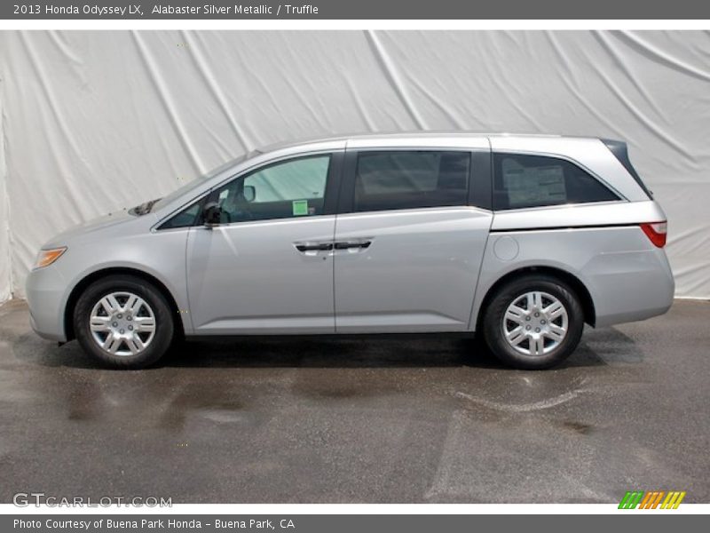 Alabaster Silver Metallic / Truffle 2013 Honda Odyssey LX