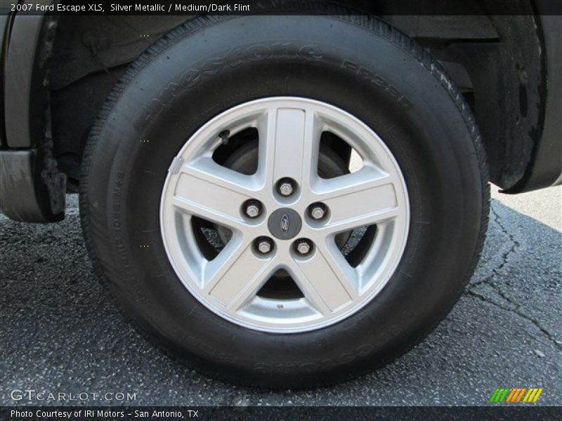 Silver Metallic / Medium/Dark Flint 2007 Ford Escape XLS