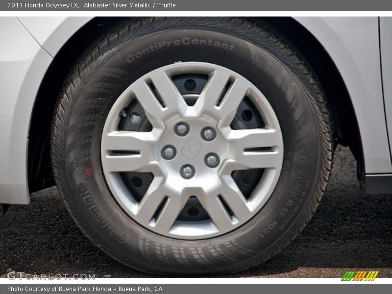 Alabaster Silver Metallic / Truffle 2013 Honda Odyssey LX