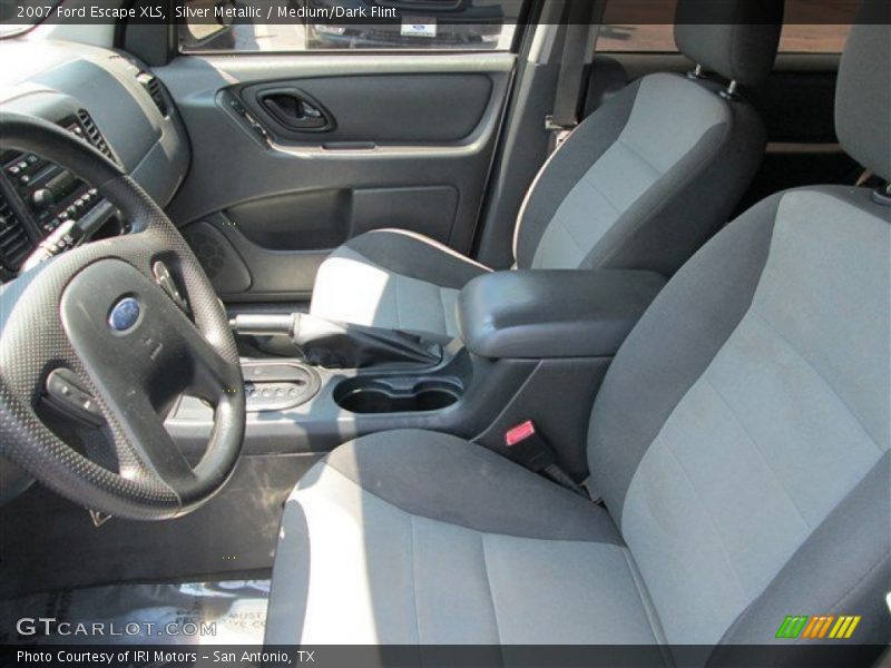 Silver Metallic / Medium/Dark Flint 2007 Ford Escape XLS