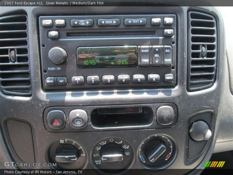 Silver Metallic / Medium/Dark Flint 2007 Ford Escape XLS
