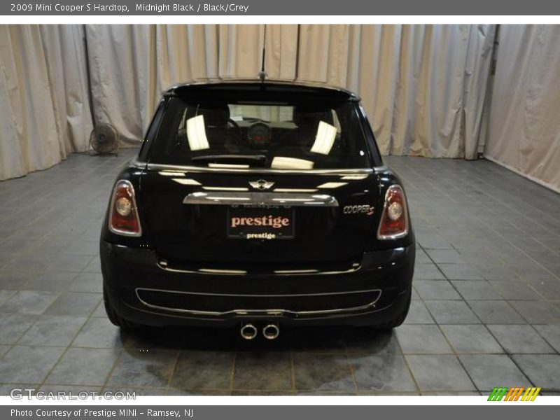 Midnight Black / Black/Grey 2009 Mini Cooper S Hardtop