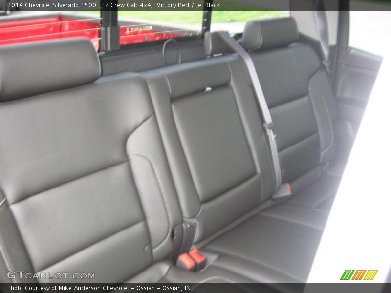 Victory Red / Jet Black 2014 Chevrolet Silverado 1500 LTZ Crew Cab 4x4