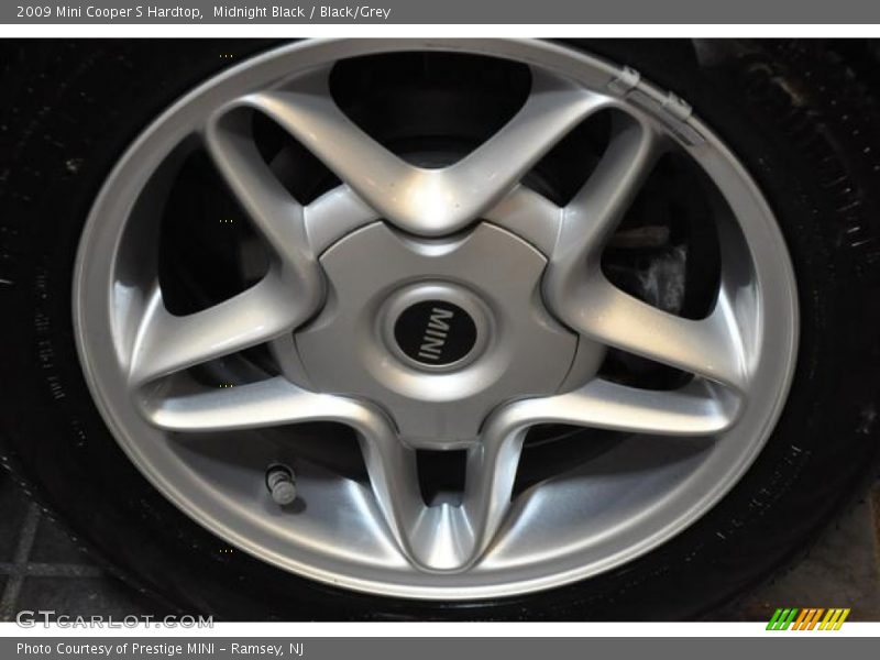 Midnight Black / Black/Grey 2009 Mini Cooper S Hardtop