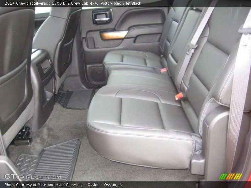 Rear Seat of 2014 Silverado 1500 LTZ Crew Cab 4x4