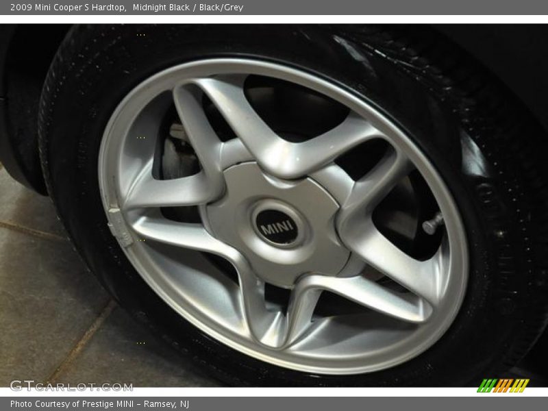 Midnight Black / Black/Grey 2009 Mini Cooper S Hardtop