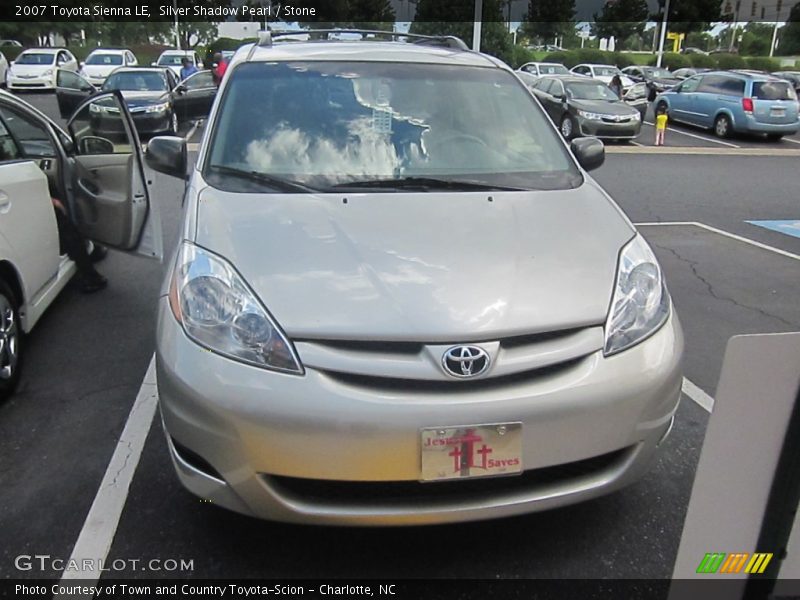 Silver Shadow Pearl / Stone 2007 Toyota Sienna LE