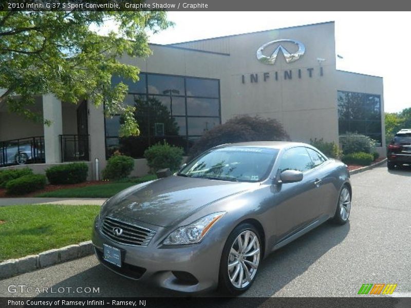 Graphite Shadow / Graphite 2010 Infiniti G 37 S Sport Convertible