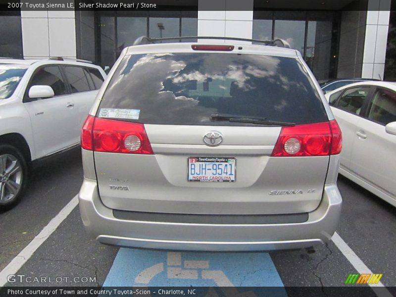 Silver Shadow Pearl / Stone 2007 Toyota Sienna LE