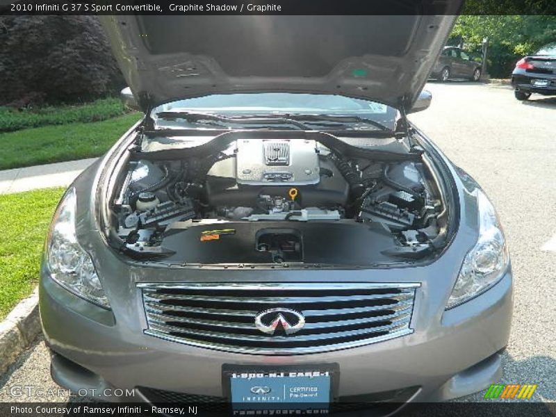 Graphite Shadow / Graphite 2010 Infiniti G 37 S Sport Convertible